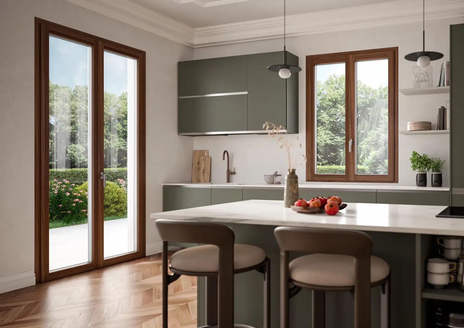 Oknoplast presenta la propria linea di finestre in legno